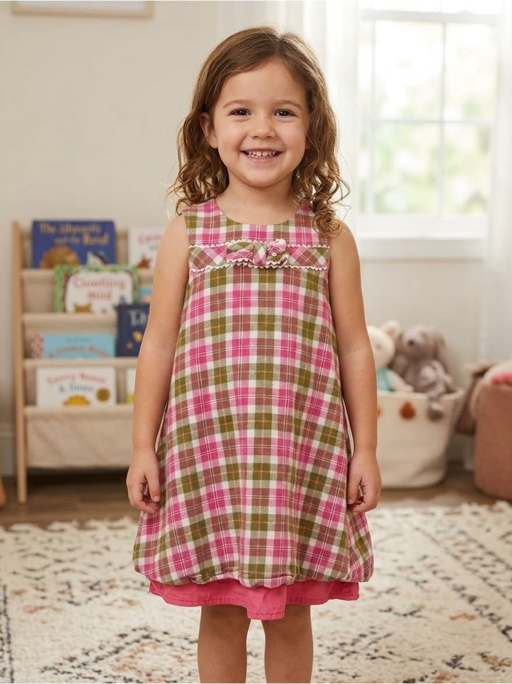 GYMBOREE Girls 4T Plaid dress